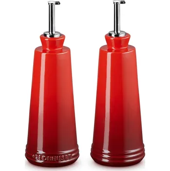 Mlýnek na koření Dávkovač oleje SIGNATURE 300 ml, sada 2 ks, CERISE, kamenina, Le Creuset - doprava zdarma od 2999 Kč