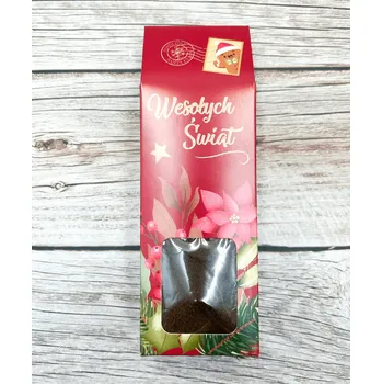 Káva Káva vánoční dárková 80g - červený sáček
