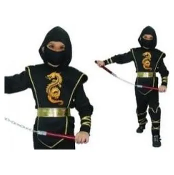 Karnevalový kostým Strój Ninja wojownik rozmiar M 120-130cm