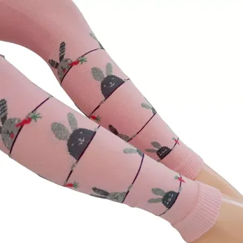 Dámské oblečení Dětské legíny Ušák - 98-104 / růžová