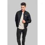 Diamond Quilt Nylon Jacket - black M