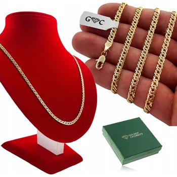 Řetízek SILNÝ ŘETÍZEK Z CHIRURGICKÉ OCELI, ROMBO 50 cm 4 mm + DÁREK