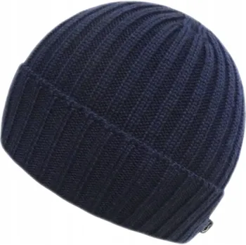 Čepice Loman zimní čepice beanie modrá, univerzální velikost