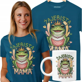 Dámské tričko Dámské tričko s kulatý výstřihem DRUKOMA, velikost S