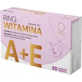 Ring Vitamín A + E, 30 měkkých kapslí
