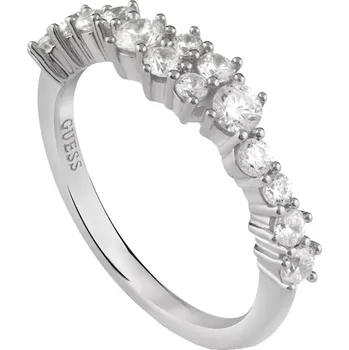 Šperk Guess Stříbrný prsten se zirkony Jardin JSBR04486JWRH 52 mm + 2 měsíce na vrácení zboží