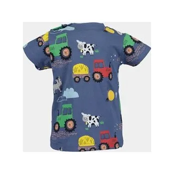 Chlapecké tričko Blue Seven dětské tričko modré bavlna velikost 68