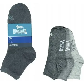Ponožky Lonsdale šedé, velikost 39-42