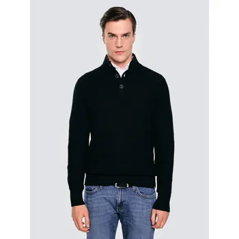 Pánský svetr Big Star svetr černý rolák velikost XL