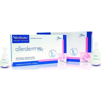 Antiparazitikum pro psa Allerderm spot-on pre malých psov a mačky do 10 kg, 6x2 ml