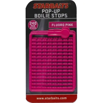 Starbaits Zarážky Bait Stopper Pop UP Fluo 240ks Barva: fluo růžová