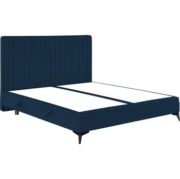 Postel Čalouněná postel do ložnice 140 Ars - Laverto faro 15, kronos 07, Černý kov 148x118 cm