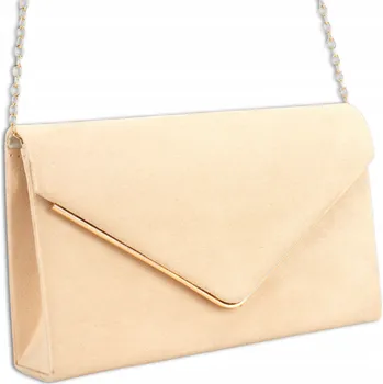 Kabelka EdiBazzar kabelka psaníčko syntetický béžový