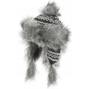 Čepice Polar Fashion zimní čepice ušanka šedá velikost M/L