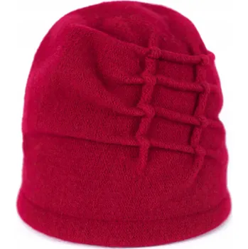 Čepice Szaleo zimní čepice beanie červená univerzální velikost