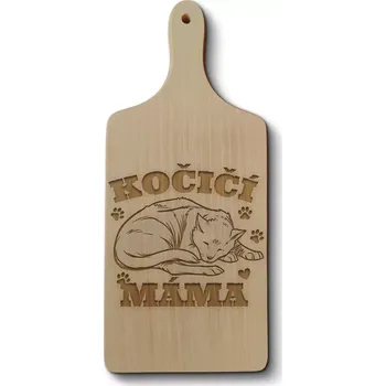 Kuchyňské prkénko Sablio Prkénko Kočičí máma