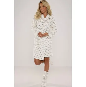 Dámský župan Dámský župan De Lafense Melanie - soft Ecru S