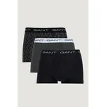 SPODNÍ PRÁDLO GANT MONOGRAM PRINT TRUNK 3-PACK GB BLACK