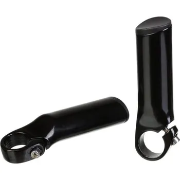 Rohy na řídítka Hliníkové rohy Quick CORNERS UNI Černá