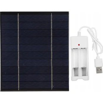 IP kamera PŘENOSNÝ SOLÁRNÍ PANEL 2,5W 5V USB PRO TURISTIKU