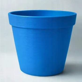 Květináč Květináč plast modrý Admit 26 cm x 26 cm x 23 cm