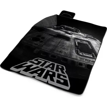 deka Sablio Plážová deka Star Wars Vesmírná loď: 200x140 cm