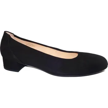 Dámské lodičky Vycházková obuv-lodičky, Gabor, šíře G, černá: Černá Nubuk, velur (semiš) 28,1 42 G 1/2 - lehce rozšířená (29364-29364)