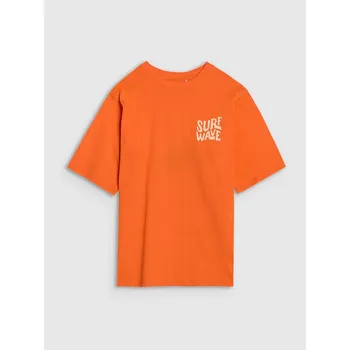 Chlapecké tričko Dětské bavlněné tričko 4F pro chlapce, VEL. 158 (12-13 let)