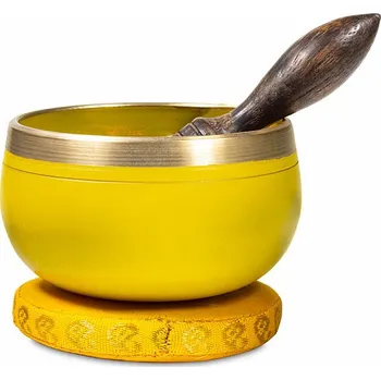 Zpívající miska pro čakru solar plexu cca 7,6 cm