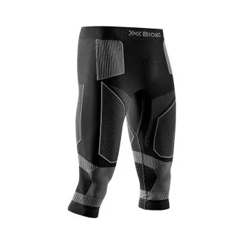 Pánské legíny X-Bionic Energy Accumulator Light Pants 3/4 Men x black/light grey S; Černá kalhoty + DÁREK DLE VÝBĚRU!