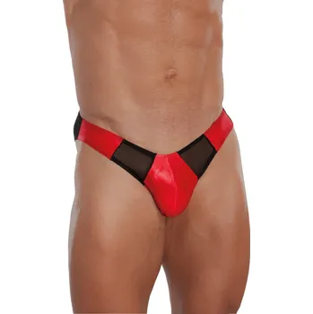 Kalhotky SOFTLINE TANGA 4466 (XL) ČERVENÁ