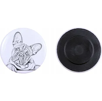 Obraz Francouzský buldoček – magnet s psím mazlíčkem, mimořádně lehký, silný magnet, p