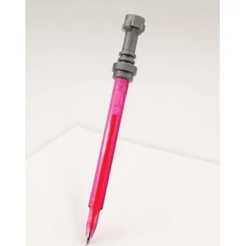 Růžové Gelová propiska LEGO