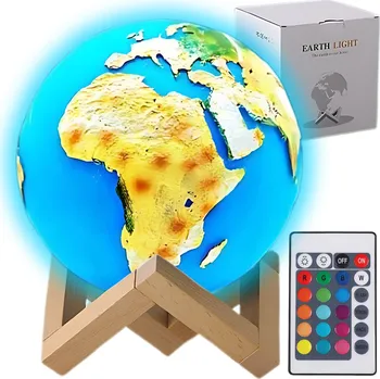 Lampička Noční lampa Haaha, vícebarevná