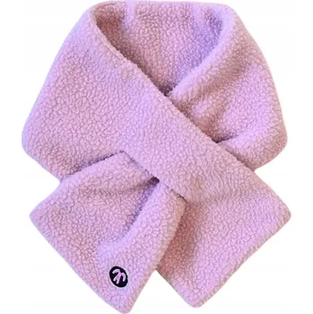 Šála Fleecová šála Sherpa pro holčičky bez zavazování, Ducksday, Lee, 0-5 let