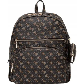 Městský batoh GUESS Hnědý dámský značkový batoh Power Play II