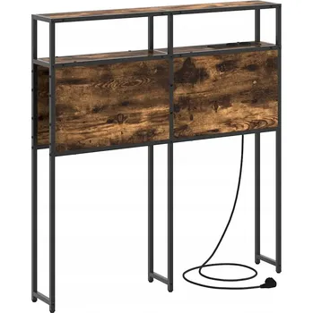 VidaXL Úložné čelo postele Nástěnný Kouřový dub 90 cm Kompozitní dřevo