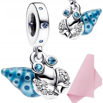 Přívěsek MD přívěsek hlemýžď mořská mušle moře cestování S925