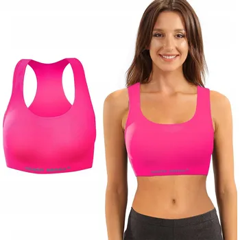 Dámské spodní prádlo Sesto Senso sportovní podprsenka růžová velikost S/M