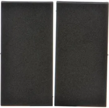 vypínač Kryt k přístrojům spínačů a tlačítek, Simon 55 TKW6/2/X/149, černá metalizovaná