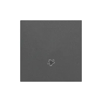 Domovní zvonek Kryt s piktogramem “zvonek”, k přístrojům SP1M, Simon 55 TKWD1/116, grafitová