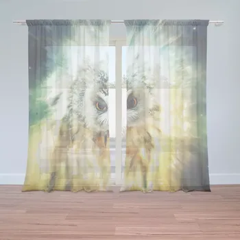 Záclona Sablio Záclony Sova: 2ks 150x250cm