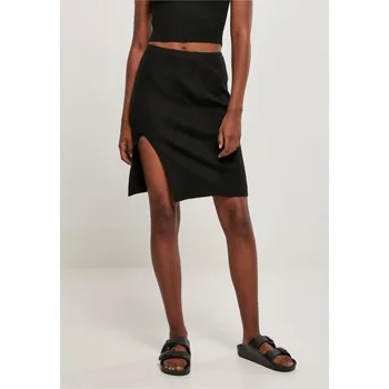 Dámská sukně Ladies Rib Knit Skirt - black XXL