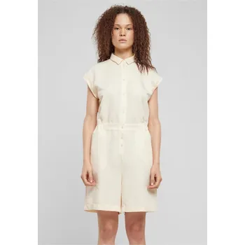 Dámské šaty Ladies Viscose Twill Jumpsuit - whitesand XL