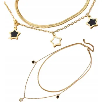 Náhrdelník Ocel náhrdelník z 18karátové chirurgické oceli