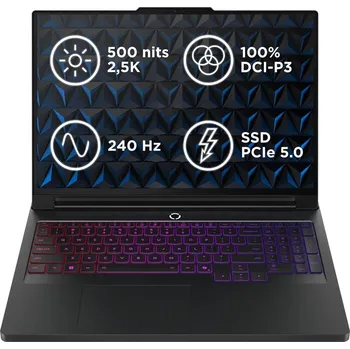 Notebook Lenovo Legion Pro 7 16IAX10H Eclipse Black