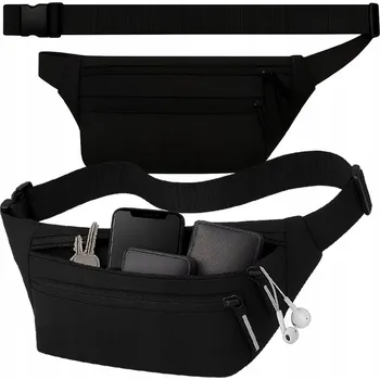 Kabelka Suzumi ledvinka dámská pánská voděodolná černá