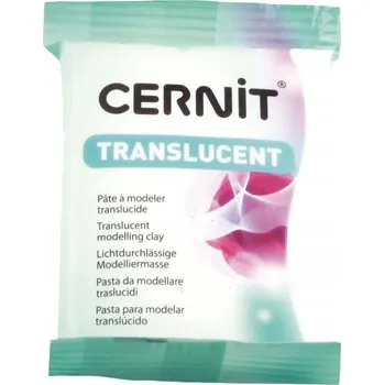 Modelovací hmota Modelína Cernit Transparentní Bílá 56 g