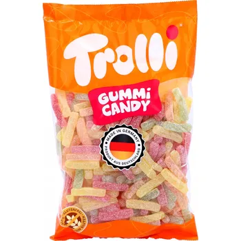 Bonbon Želé Bonbony ovocné želé TROLLI Gummi Candy 1 kg