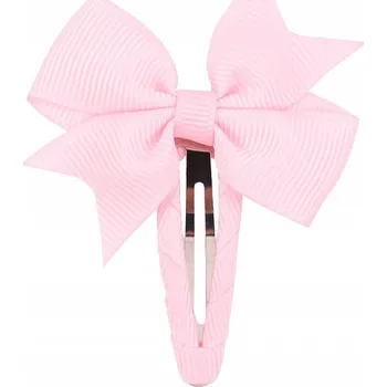 Mašle sponka do vlasů pro dívky, růžová